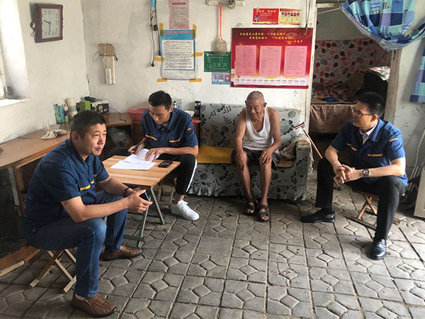 社会关爱走访慰问老人